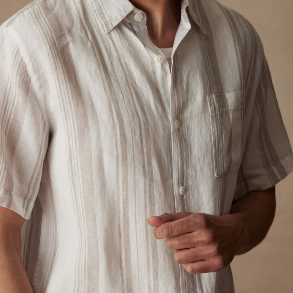 men's cotton short sleeve dress shirts African Print Men's Shirt: Short Sleeve Cotton Button-up