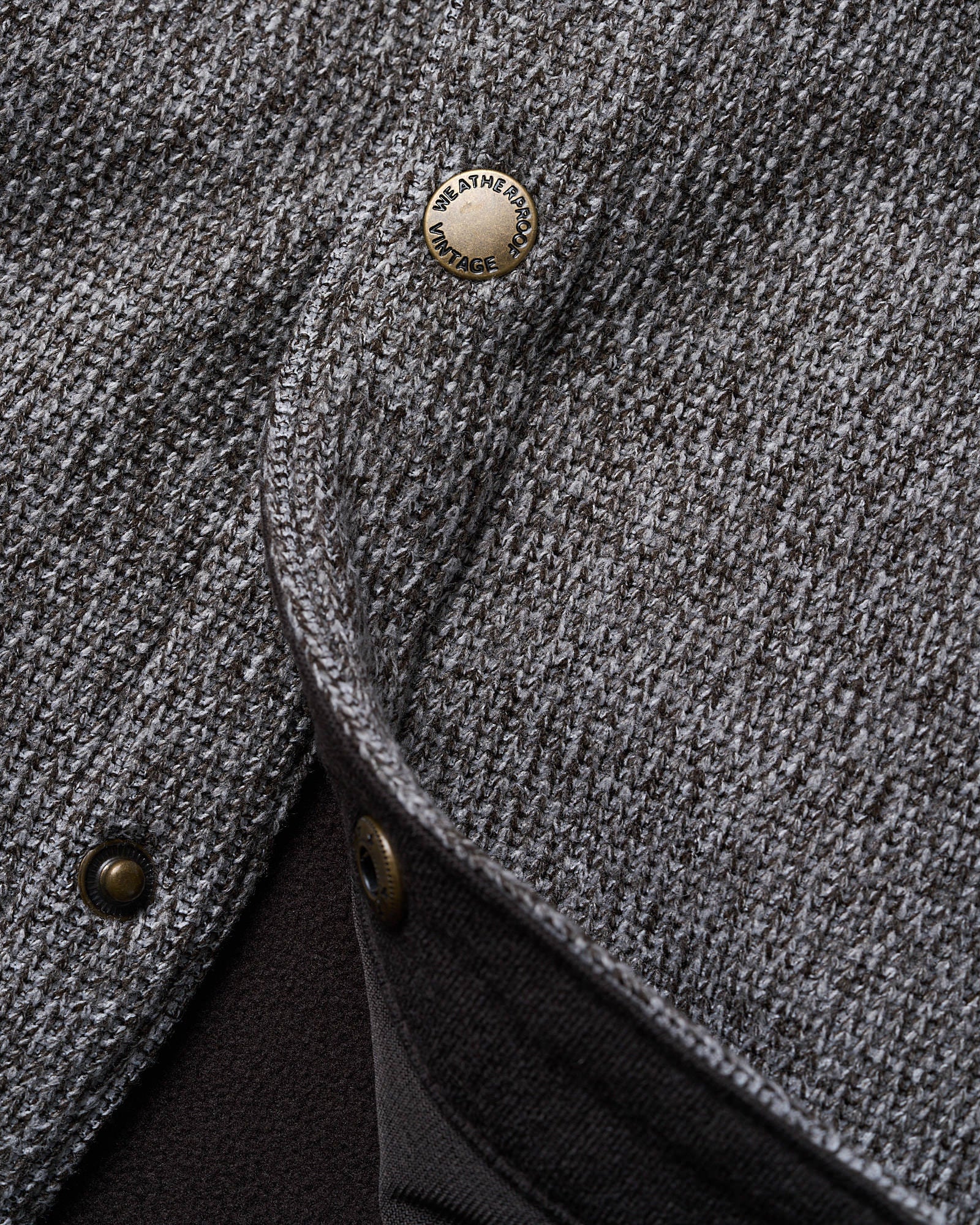 Knit Shirt Jacket in Chocolate Torte
