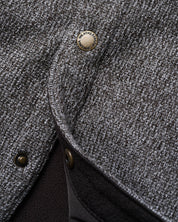 Knit Shirt Jacket in Chocolate Torte