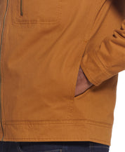 Twill Trucker Jacket In Caramel
