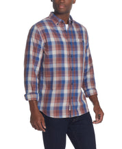 Super Soft Flannel Button Down In Cedarwood