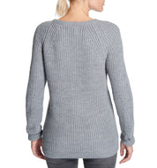 Diamond Crew Sweater Grey Heather