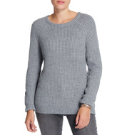 Diamond Crew Sweater Grey Heather