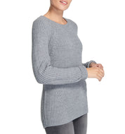 Diamond Crew Sweater Grey Heather