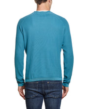 Stonewash Raglan Crew In Hydro | Sweaters | Weatherproof Vintage