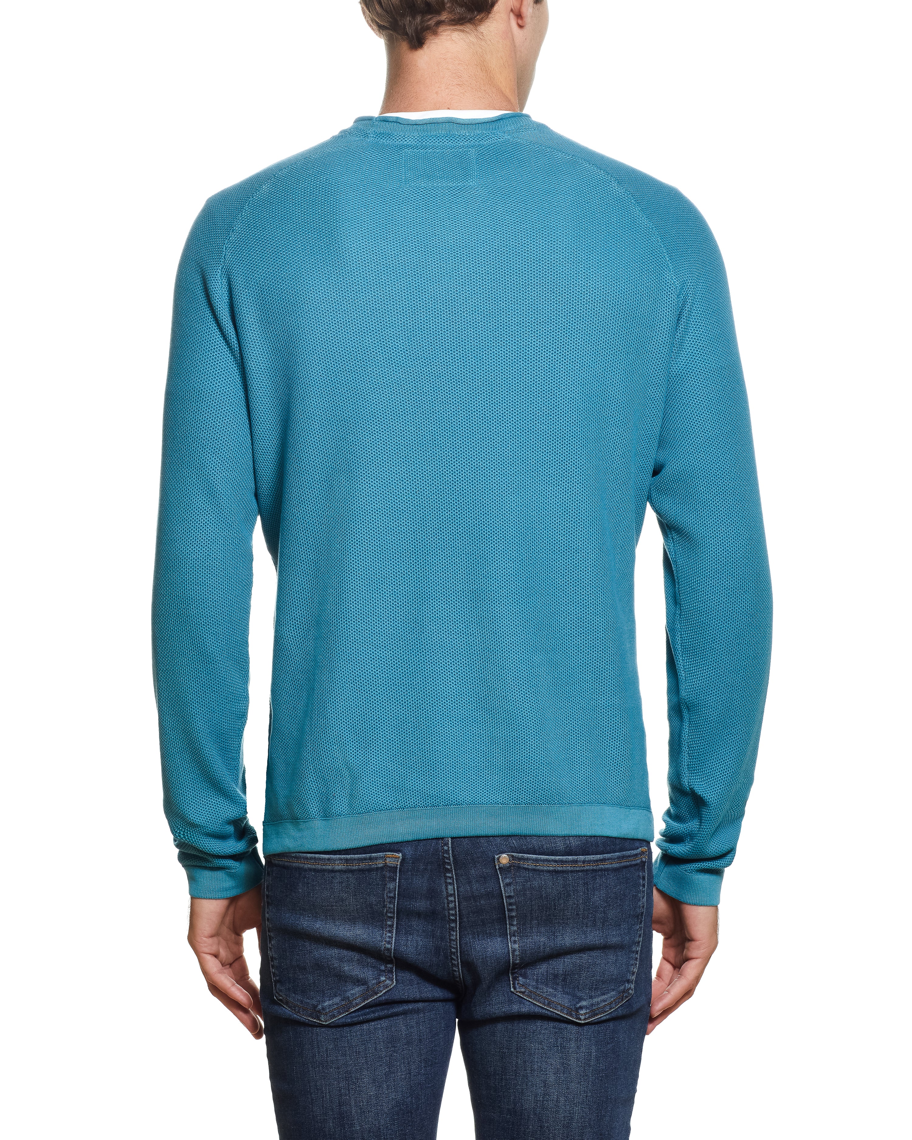 STONEWASH RAGLAN CREW IN HYDRO