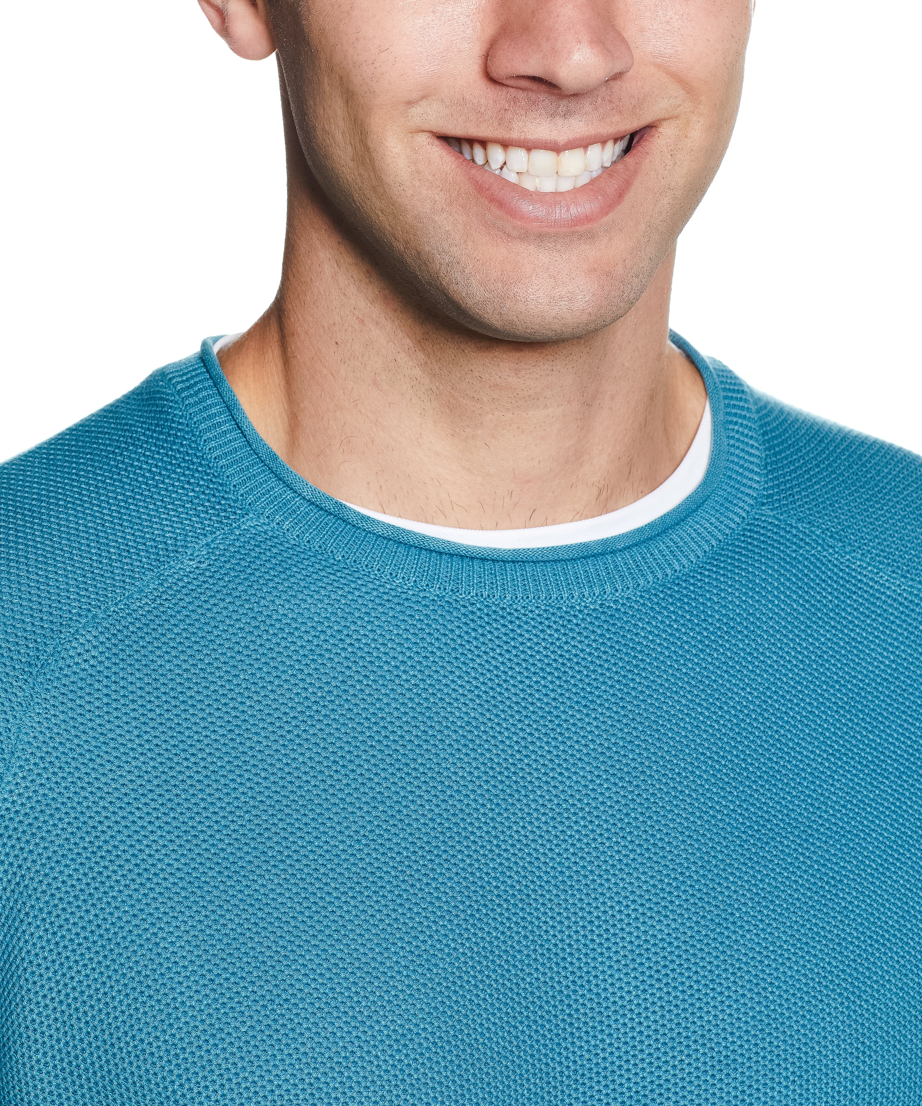 Stonewash Raglan Crew In Hydro | Sweaters | Weatherproof Vintage