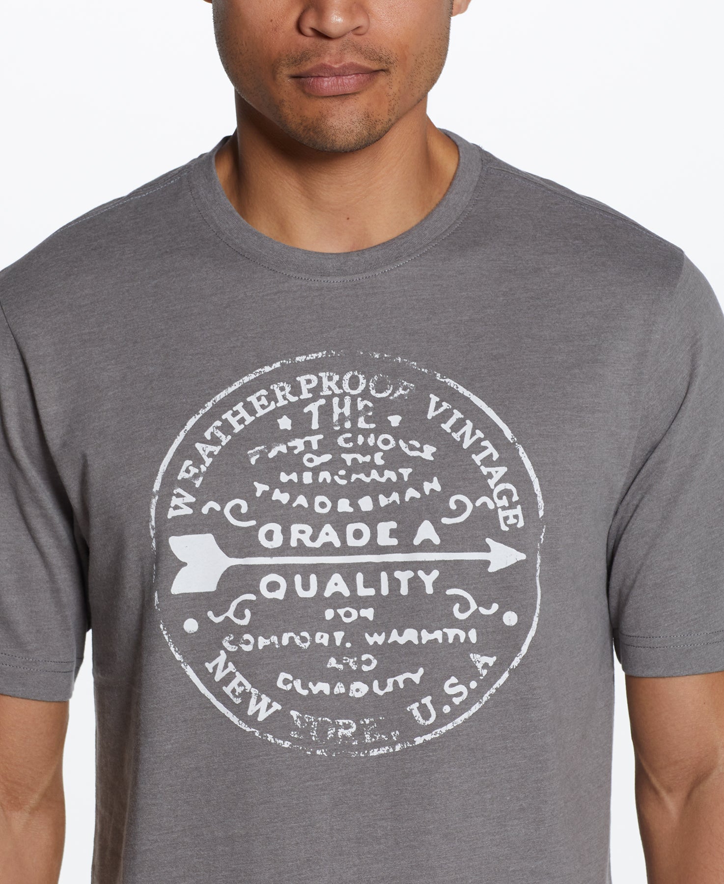 CLASSIC VINTAGE TEE IN BRUSHED NICKEL