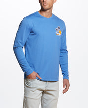 Long Sleeve Sun Shirt Spf In Victoria Blue