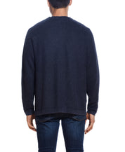Stonewash Raglan Sweater in Blue Nights