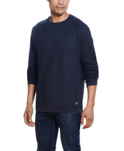 Stonewash Raglan Sweater in Blue Nights