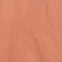 Quarter-Zip Hooded Nylon Pop Over in CAROB BROWN