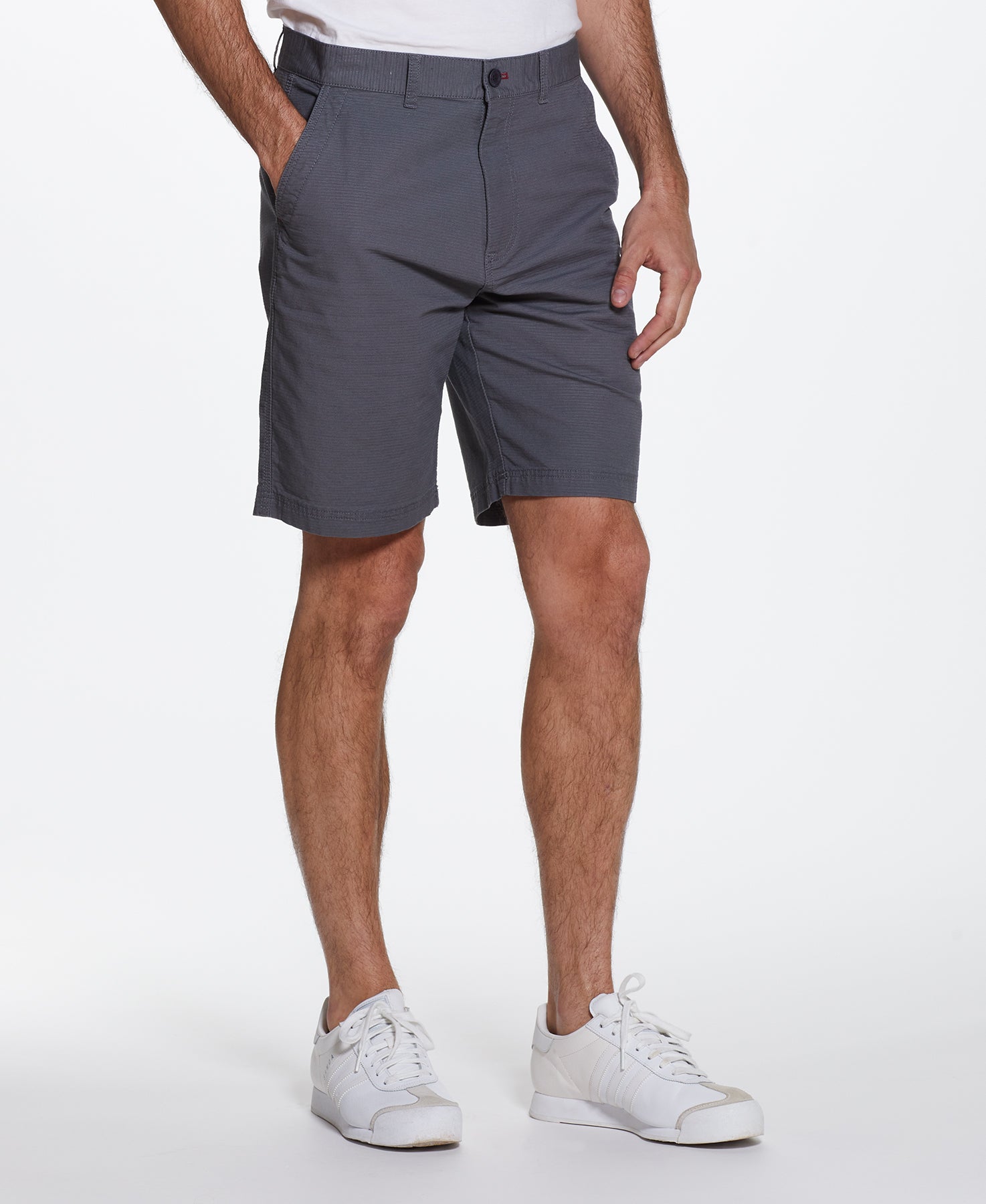 9" Ottoman Short in Grey