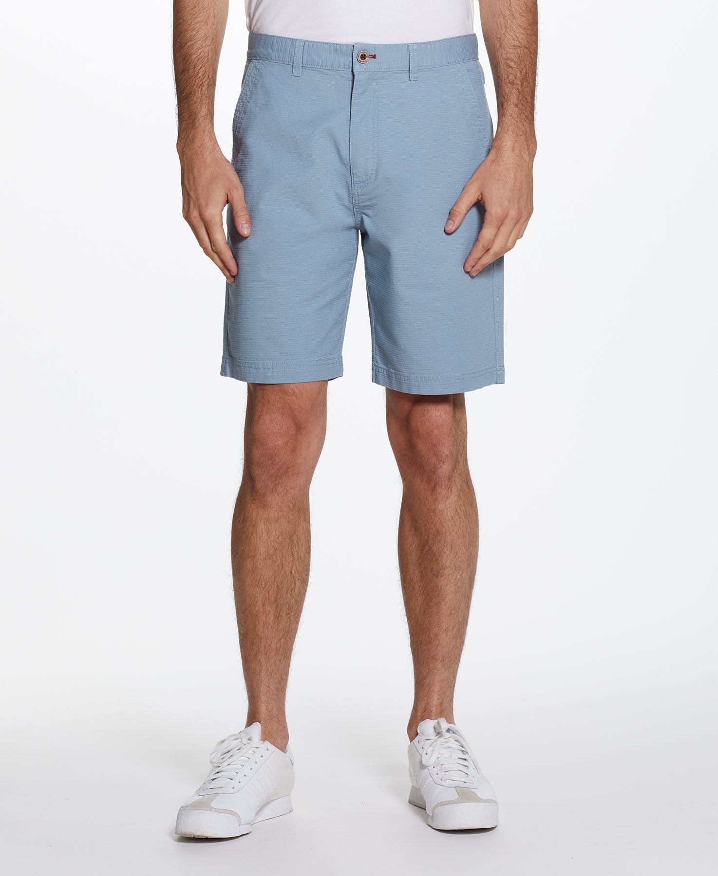 9" Ottoman Short in Light Blue