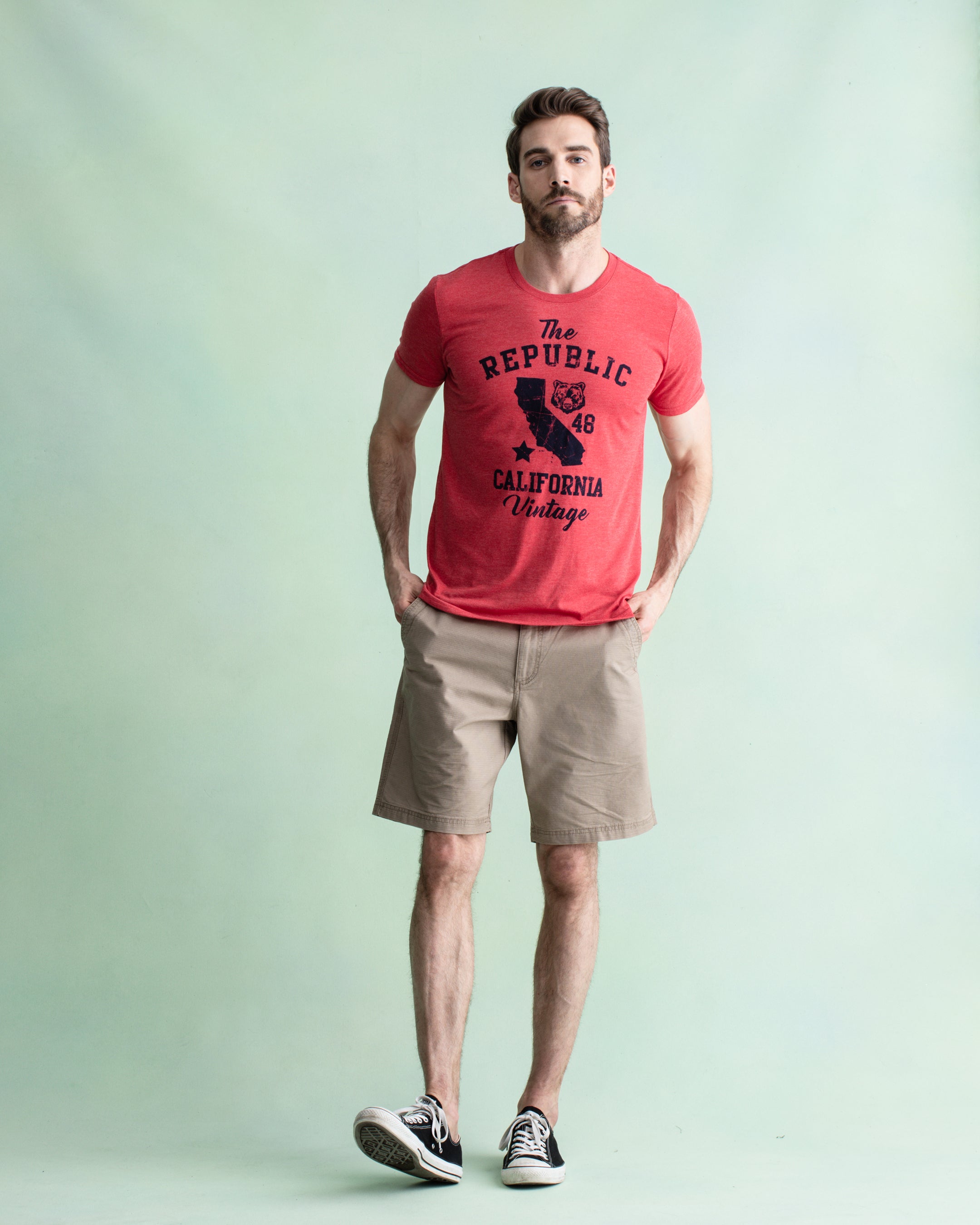 REPUBLIC CALIFORNIA TEE RED