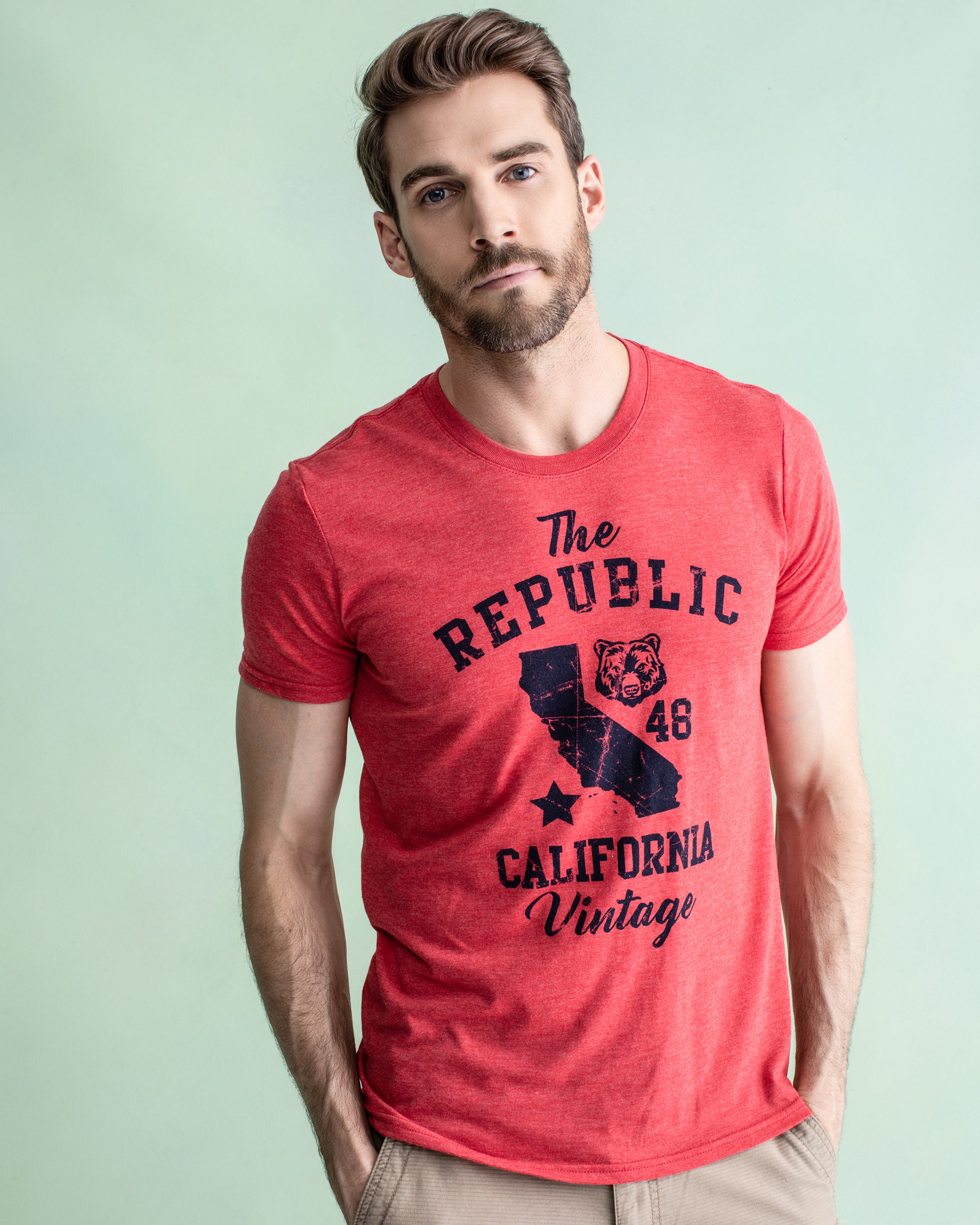 REPUBLIC CALIFORNIA TEE RED
